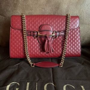 Original Red Gucci Bag